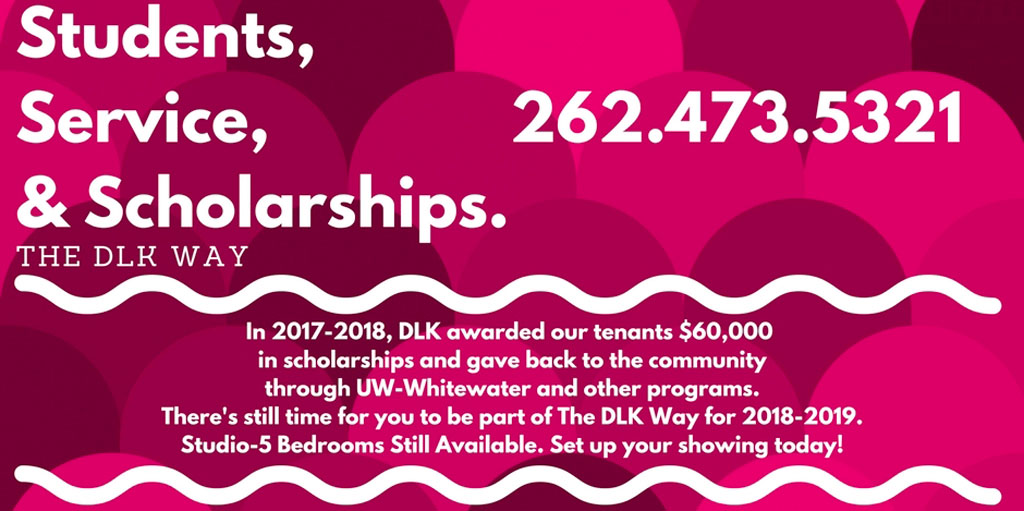 DLK Rentals The Leader in UWWhitewater Student Rentals